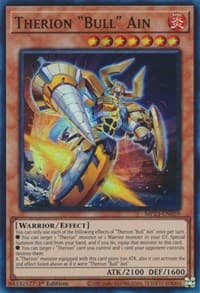 Therion "Bull" Ain - 25th Anniversary Tin: Dueling Heroes Mega Pack - YuGiOh card