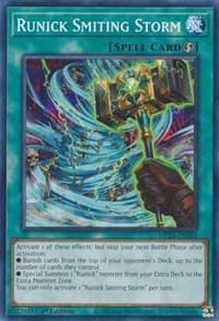 Runick Smiting Storm - 25th Anniversary Tin: Dueling Heroes Mega Pack - YuGiOh card