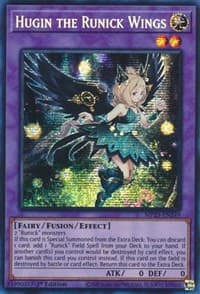 Hugin the Runick Wings - 25th Anniversary Tin: Dueling Heroes Mega Pack - YuGiOh card