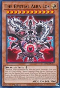 The Bystial Alba Los - 25th Anniversary Tin: Dueling Heroes Mega Pack - YuGiOh card