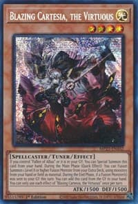 Blazing Cartesia, the Virtuous - 25th Anniversary Tin: Dueling Heroes Mega Pack - YuGiOh card