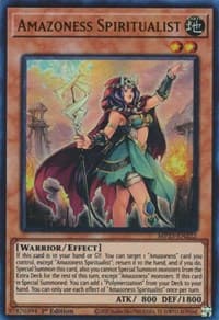 Amazoness Spiritualist - 25th Anniversary Tin: Dueling Heroes Mega Pack - YuGiOh card