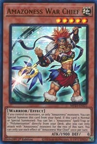 Amazoness War Chief - 25th Anniversary Tin: Dueling Heroes Mega Pack - YuGiOh card