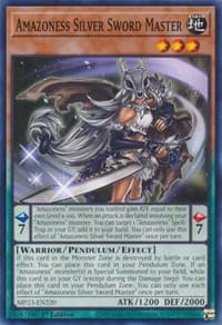 Amazoness Silver Sword Master - 25th Anniversary Tin: Dueling Heroes Mega Pack - YuGiOh card