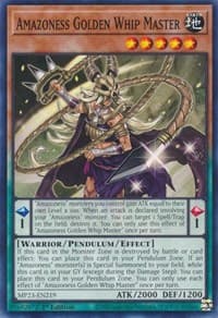Amazoness Golden Whip Master - 25th Anniversary Tin: Dueling Heroes Mega Pack - YuGiOh card