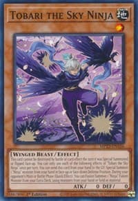 Tobari the Sky Ninja - 25th Anniversary Tin: Dueling Heroes Mega Pack - YuGiOh card