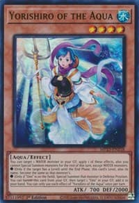 Yorishiro of the Aqua - 25th Anniversary Tin: Dueling Heroes Mega Pack - YuGiOh card