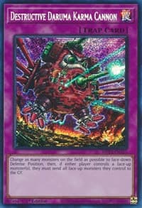 Destructive Daruma Karma Cannon - 25th Anniversary Tin: Dueling Heroes Mega Pack - YuGiOh card