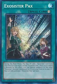 Exosister Pax - 25th Anniversary Tin: Dueling Heroes Mega Pack - YuGiOh card