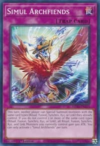 Simul Archfiends - 25th Anniversary Tin: Dueling Heroes Mega Pack - YuGiOh card