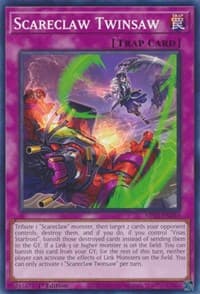 Scareclaw Twinsaw - 25th Anniversary Tin: Dueling Heroes Mega Pack - YuGiOh card