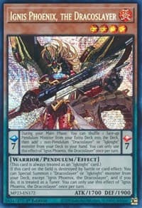 Ignis Phoenix, the Dracoslayer - 25th Anniversary Tin: Dueling Heroes Mega Pack - YuGiOh card