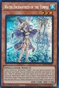 Water Enchantress of the Temple - 25th Anniversary Tin: Dueling Heroes Mega Pack - YuGiOh card