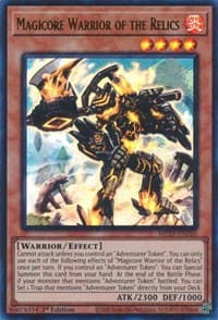 Magicore Warrior of the Relics - 25th Anniversary Tin: Dueling Heroes Mega Pack - YuGiOh card