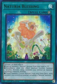 Naturia Blessing - 25th Anniversary Tin: Dueling Heroes Mega Pack - YuGiOh card