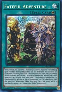 Fateful Adventure - 25th Anniversary Tin: Dueling Heroes Mega Pack - YuGiOh card