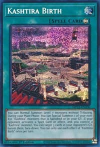 Kashtira Birth - 25th Anniversary Tin: Dueling Heroes Mega Pack - YuGiOh card