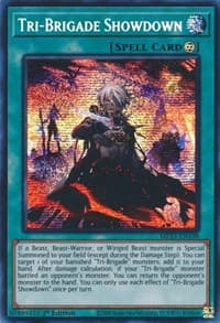 Tri-Brigade Showdown - 25th Anniversary Tin: Dueling Heroes Mega Pack - YuGiOh card