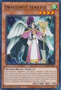 Dragunity Senatus - 25th Anniversary Tin: Dueling Heroes Mega Pack - YuGiOh card