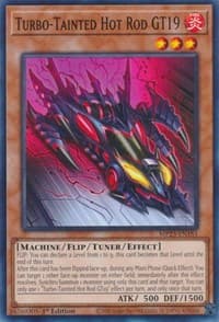 Turbo-Tainted Hot Rod GT19 - 25th Anniversary Tin: Dueling Heroes Mega Pack - YuGiOh card