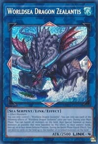 Worldsea Dragon Zealantis - 25th Anniversary Tin: Dueling Heroes Mega Pack - YuGiOh card