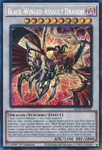 Black-Winged Assault Dragon - 25th Anniversary Tin: Dueling Heroes Mega Pack - YuGiOh card