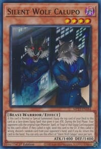 Silent Wolf Calupo - 25th Anniversary Tin: Dueling Heroes Mega Pack - YuGiOh card