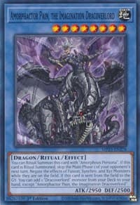 Amorphactor Pain, the Imagination Dracoverlord - 25th Anniversary Tin: Dueling Heroes Mega Pack - YuGiOh card