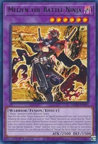 Meizen the Battle Ninja - 25th Anniversary Tin: Dueling Heroes Mega Pack - YuGiOh card