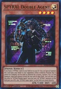 SPYRAL Double Agent - 25th Anniversary Tin: Dueling Heroes Mega Pack - YuGiOh card