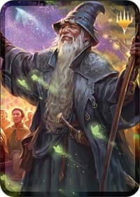 The Lord of the Rings: Tales of Middle-earth Retail Tin - Gandalf, Friend of the Shire - Universes Beyond: The Lord of the Rings: Tales of Middle-earth - Magic: The Gathering card