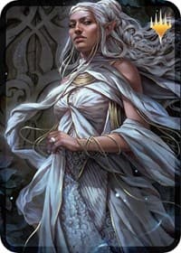 The Lord of the Rings: Tales of Middle-earth Retail Tin - Galadriel of Lothlorien - Universes Beyond: The Lord of the Rings: Tales of Middle-earth - Magic: The Gathering card