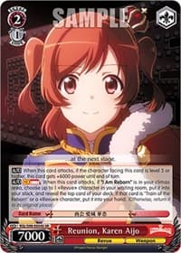 Reunion, Karen Aijo (SR) - Revue Starlight The Movie - Weiss Schwarz card