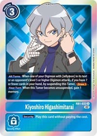Kiyoshiro Higashimitarai - Resurgence Booster - Digimon Card Game card