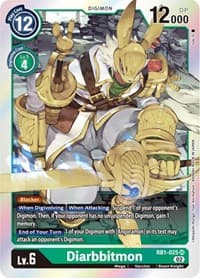 Diarbbitmon - Resurgence Booster - Digimon Card Game card