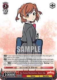 Our Future Destination, Karen Aijo (SR) - Revue Starlight The Movie - Weiss Schwarz card
