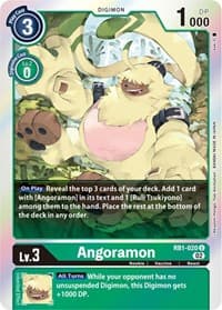 Angoramon - Resurgence Booster - Digimon Card Game card