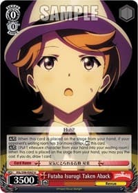 Futaba Isurugi Taken Aback - Revue Starlight The Movie - Weiss Schwarz card