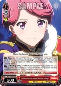 Seeking Understanding, Futaba Isurugi - Revue Starlight The Movie - Weiss Schwarz card