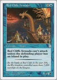 Red Cliffs Armada - Portal Three Kingdoms - Magic: The Gathering card