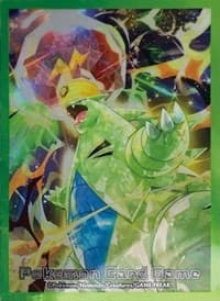 Pokemon TCG: Pokemon Center Japan Exclusive Card Sleeves - Terastal Tyranitar (64-Pack) - Pokemon International Card Sleeves - Card Sleeves card
