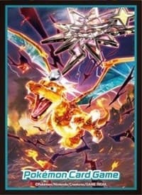 Pokemon TCG: Pokemon Center Japan Exclusive Card Sleeves - Terastal Charizard (64-Pack) - Pokemon International Card Sleeves - Card Sleeves card