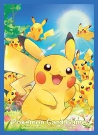Pokemon TCG: Pokemon Center Japan Exclusive Card Sleeves - Gathering of Pikachu (64-Pack) - Pokemon International Card Sleeves - Card Sleeves card