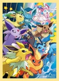 Pokemon TCG: Pokemon Center Japan Exclusive Card Sleeves - Eevee Dash! Ver. 2 (64-Pack) - Pokemon International Card Sleeves - Card Sleeves card