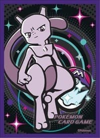 Pokemon TCG: Pokemon Center Japan Exclusive Card Sleeves - Mewtwo Ball Break (64-Pack) - Pokemon International Card Sleeves - Card Sleeves card