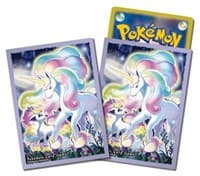 Pokemon TCG: Pokemon Center Japan Exclusive Card Sleeves - Galarian Rapidash and Ponyta (64-Pack) - Pokemon International Card Sleeves - Card Sleeves card