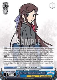 Our Future Destination, Maya Tendo (SR) - Revue Starlight The Movie - Weiss Schwarz card