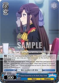 Natural Disposition on the Board, Maya Tendo - Revue Starlight The Movie - Weiss Schwarz card