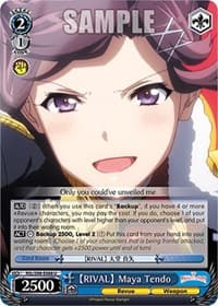 [RIVAL] Maya Tendo - Revue Starlight The Movie - Weiss Schwarz card