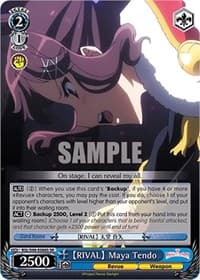 [RIVAL] Maya Tendo (SR) - Revue Starlight The Movie - Weiss Schwarz card